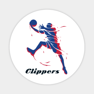 L.A Clippers Fans - NBA T-Shirt Magnet